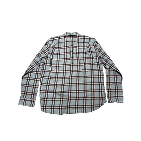 Vince Mens Classic Fit Cotton Plaid Button Down Shirt Multicolor Size XL - Picture 2 of 6